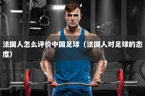 法国人怎么评价中国足球（法国人对足球的态度）